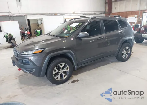 2014 Jeep Cherokee Trailhawk z USA, uszkodzony, nr VIN 1C4PJMBB7EW277525